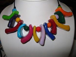 Collier fimo original